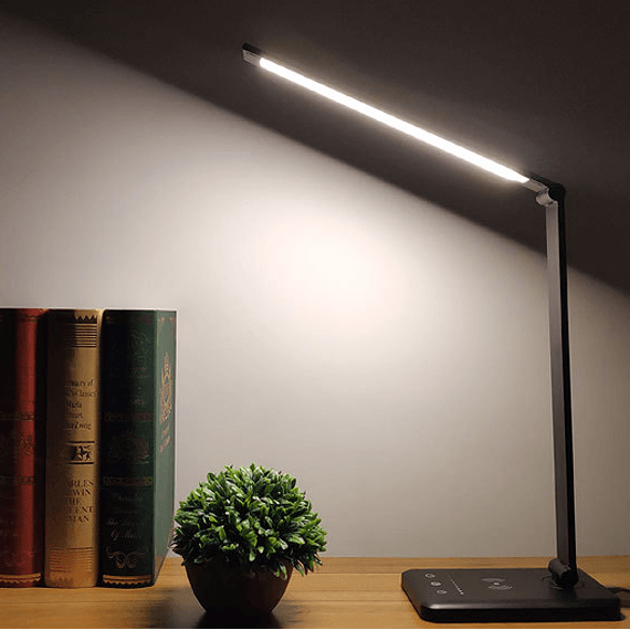 Wireless Charging LED Table Desk Lamp with Auto Timer Function Eye Protect Read Light