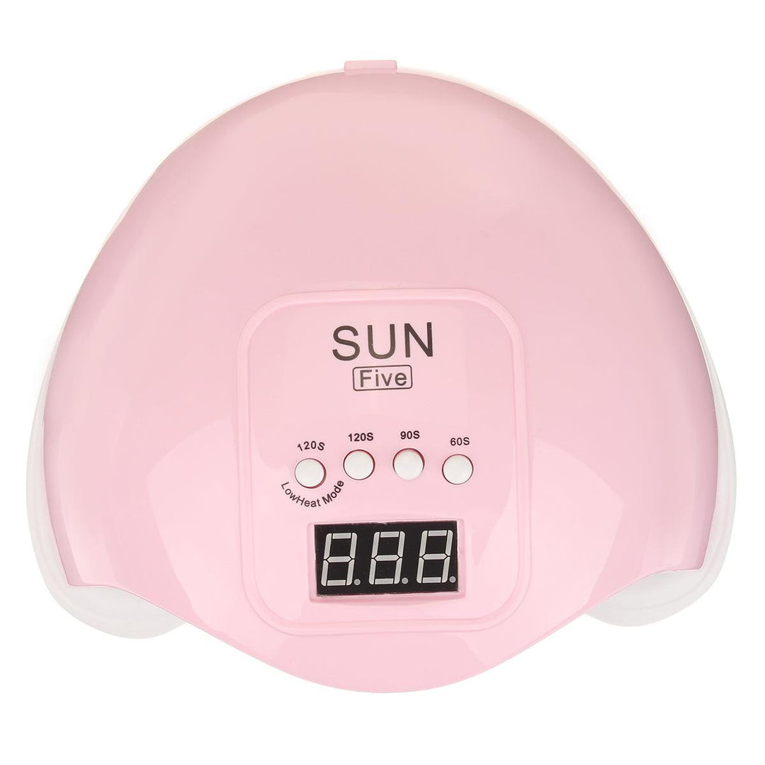 48W LED/UV Manicure Four Speed Non Black Nail Polish Light Curing Machine with LED Display