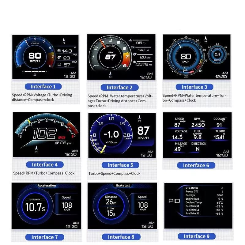 V60 Smart Car HUD: Drive Safer, Smarter