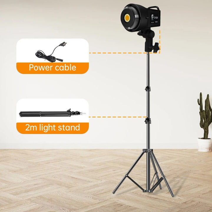 100W Daylight-Balanced LED Video Light - Perfect for Softbox, Studio, and Live Streaming