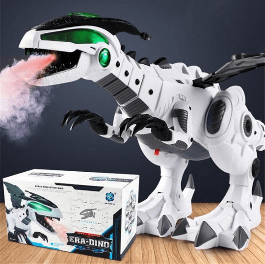 Walking Dragon Toy Fire Breathing Water Spray Dinosaur