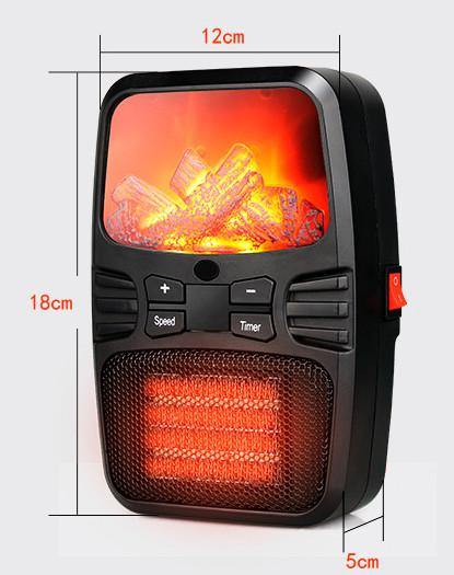 1000W Portable Electric Heater Mini Fan Heater Desktop Household Wall Handy Heating Stove Radiator Warmer Machine 110-220V