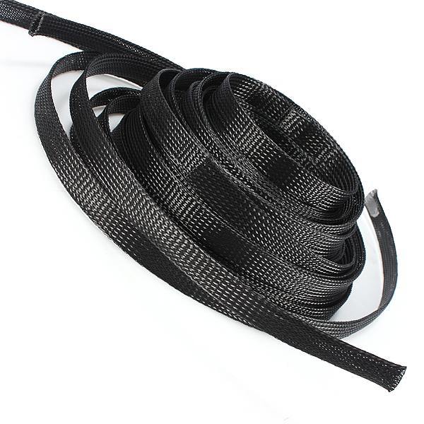 12mm Braided Expandable Sheathing Auto Wire Cable Gland Sleeving