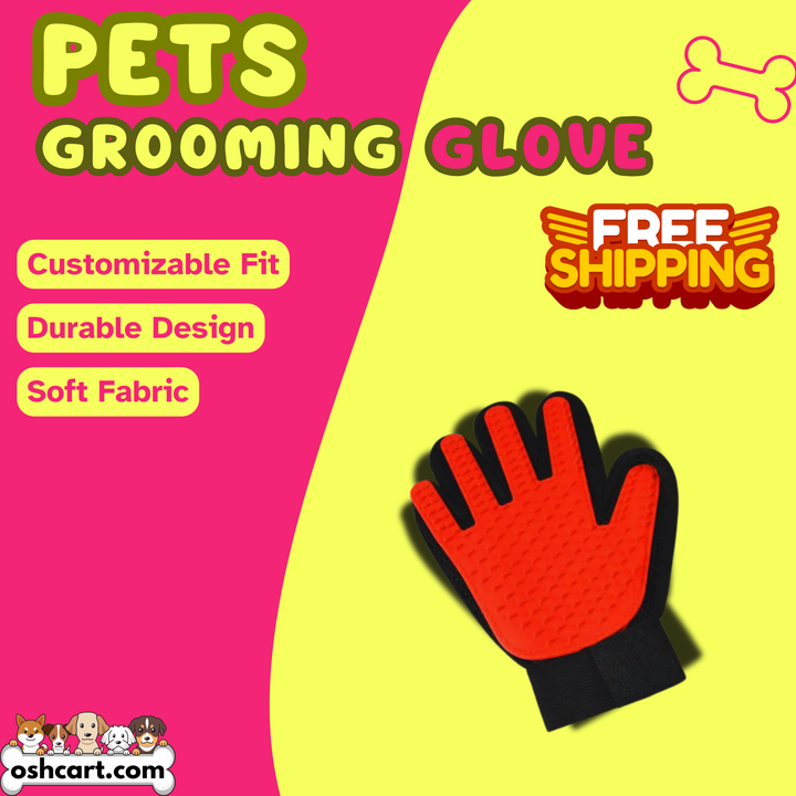 Zylo Pet Grooming Glove