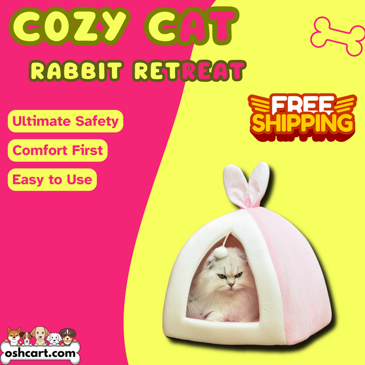 Zylo Cozy Cat Rabbit Retreat