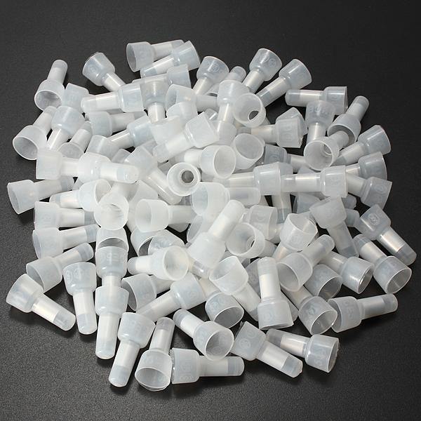 100pcs AWG16-14 Closed End Crimp Caps Splice Wire Terminals Connectors