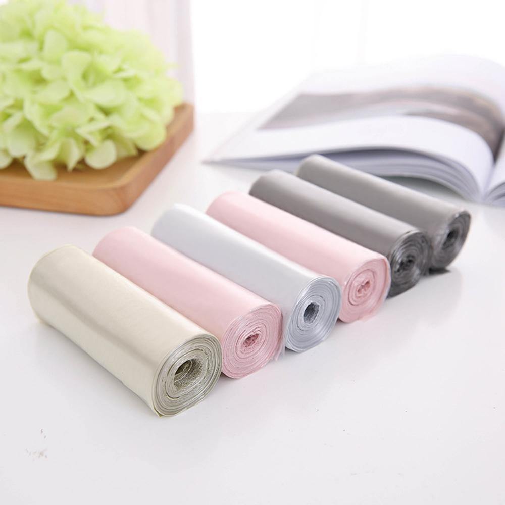 5/6 Rolls/bag Portable Garbage Bag Handle Thickening Bags for Kitchen Bathroom Household Tool