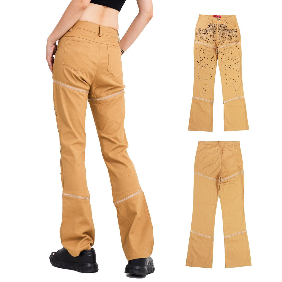 Fashion Micro Horn Casual Trousers For Women