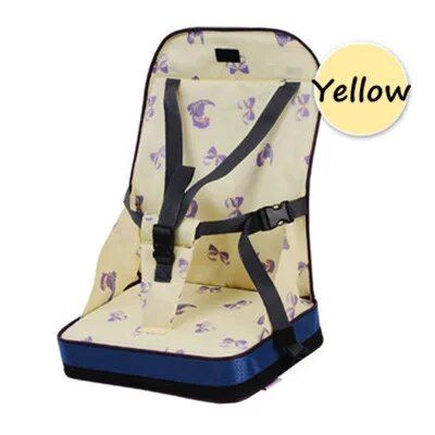 Portable Foldable Baby Dining Booster Seat & Mummy Organizer Bag