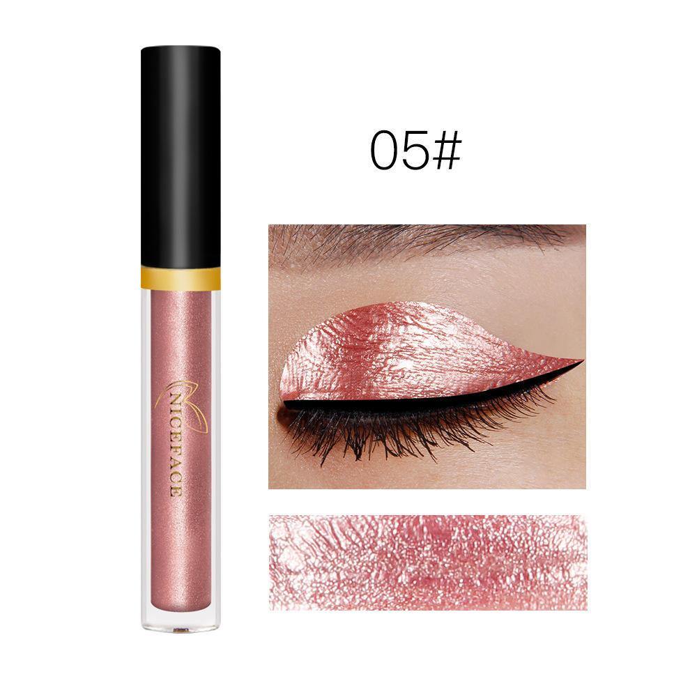 17 Colors Liquid Eye Shadow Diamond Shimmer Glitter Eye Highlighter Makeup Long-Lasting - MRSLM