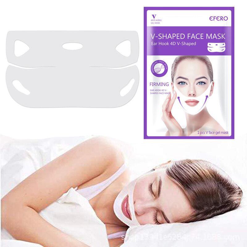 Lifting Face Masks V Shape Face Slim Chin Check Neck Lift Peel-off Mask V Shaper Face Slimming Bandage Skin Care - MRSLM