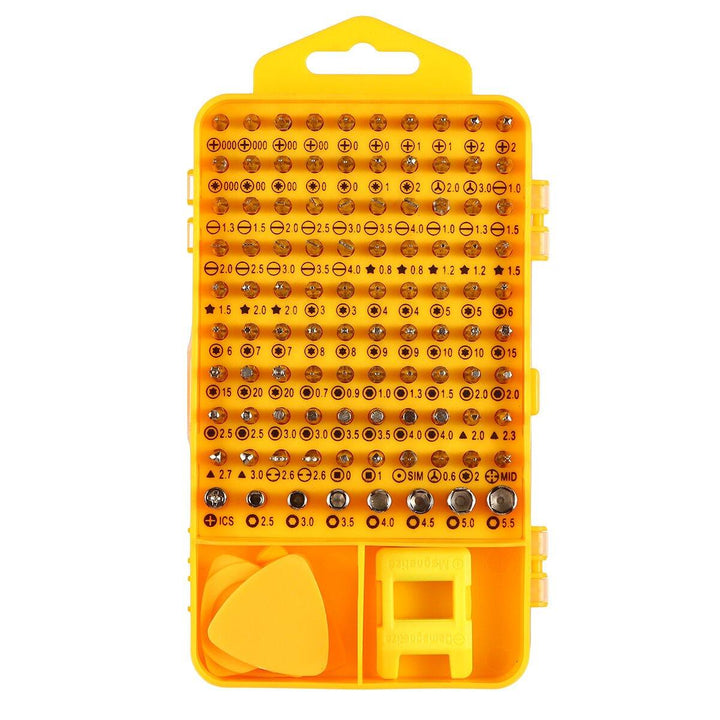 117-In-1 Multi Function Precision Screwdriver Set of Screw Driver Bit Hand Tools Repair Device Hand Tools