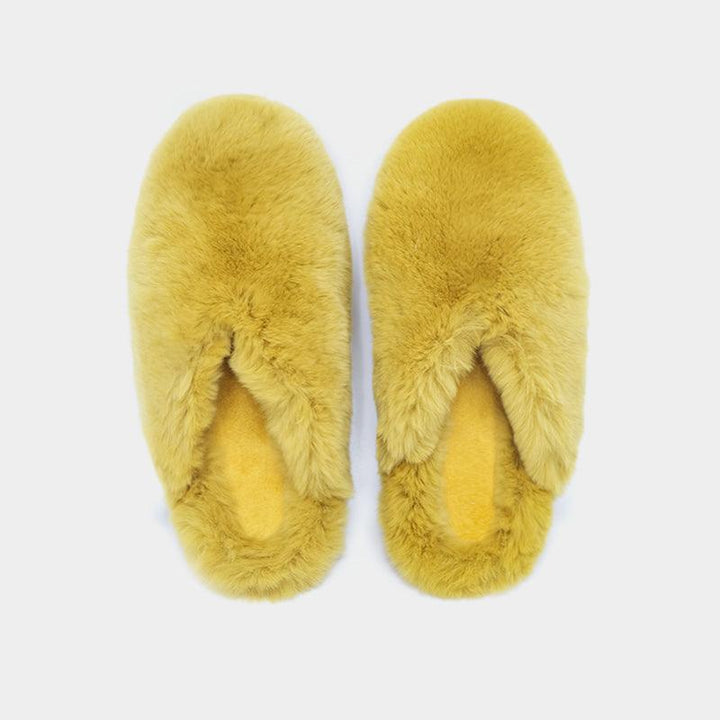 Home Slippers Baotou Warm, Non-slip And Silent