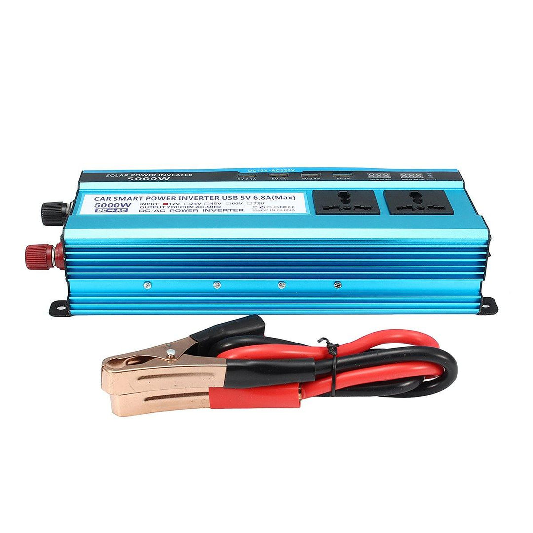 Solar Power Inverter 5000W Peak DC 12/24/48V To AC 220V Modified Sine Wave Converter