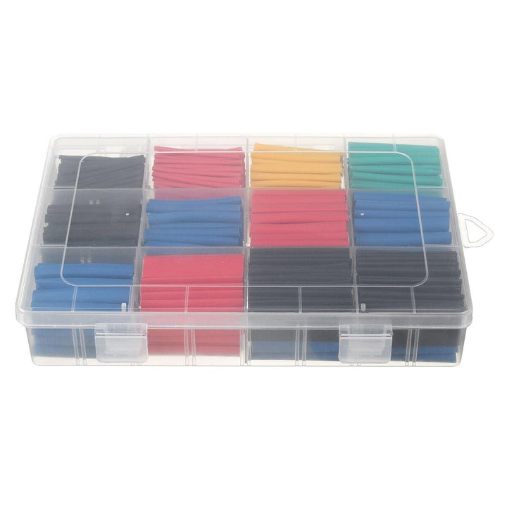 850Pcs Heat Shrink Tube Solder Seal Heat Shrink Butt Wire Connectors Terminals Waterproof