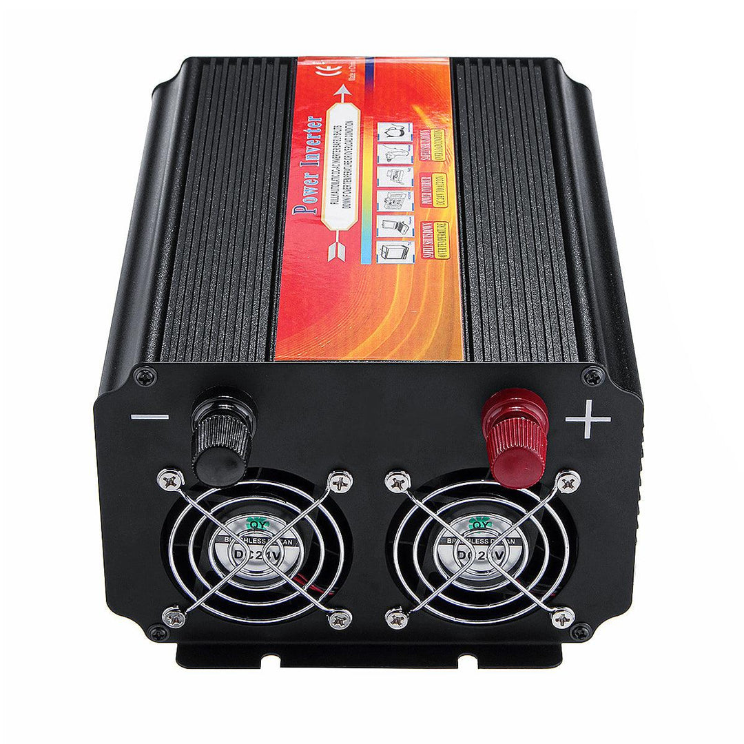 5000W Smart Solar Power Inverter DC 12V/24V to AC 220V/110V Converter Intelligent LCD Display