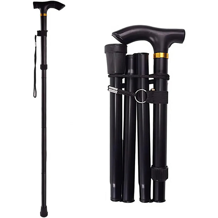 Multifunctional Folding Walking Stick: Your Ultimate Outdoor Companion