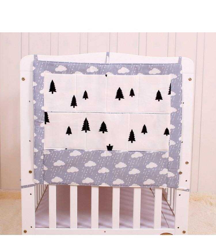 Baby Crib Bedside Hanging Multifunction Storage Bag - MRSLM