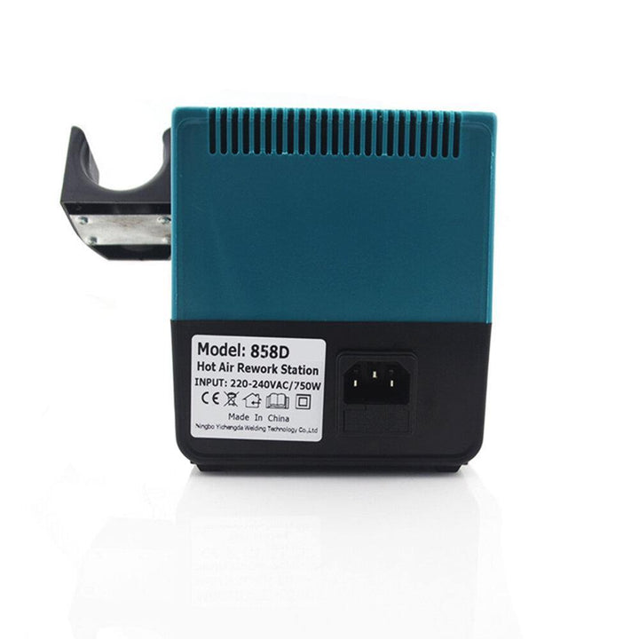 858D 750W Hot Air Heater LED Digital Lead-free BGA Rework Soldering Station SMT Desoldering Station 220V/110V