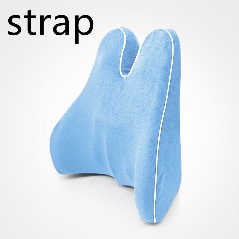 Memory Foam Waist Lumbar Side Support Pillow Spine Coccyx Protect Orthopedic Car Seat Office Sofa Chair Back Cushion - MRSLM