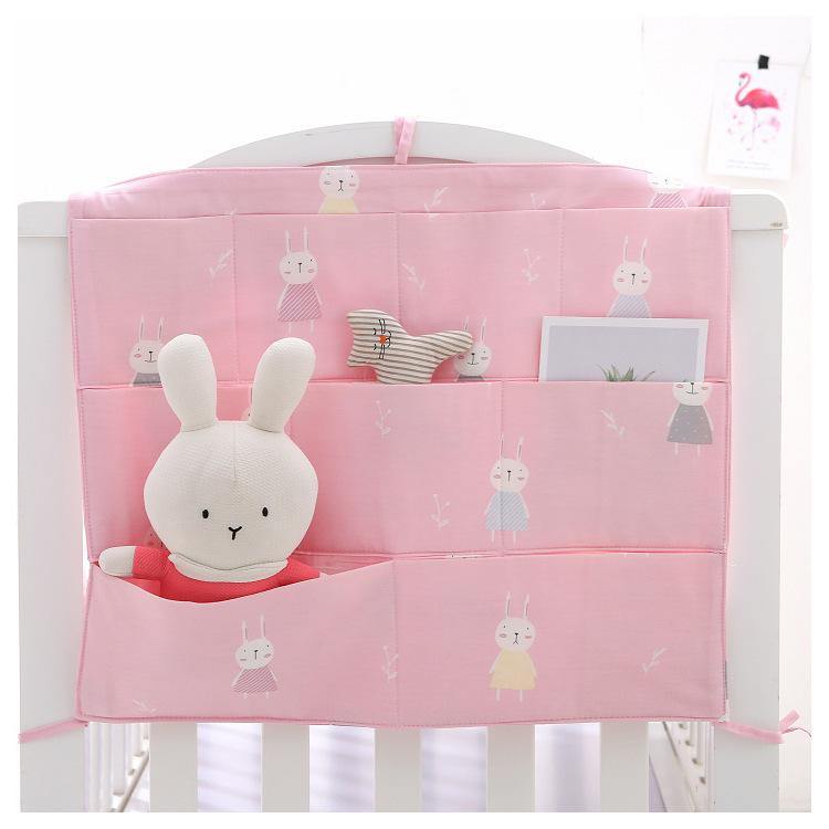 Baby Crib Bedside Hanging Multifunction Storage Bag - MRSLM