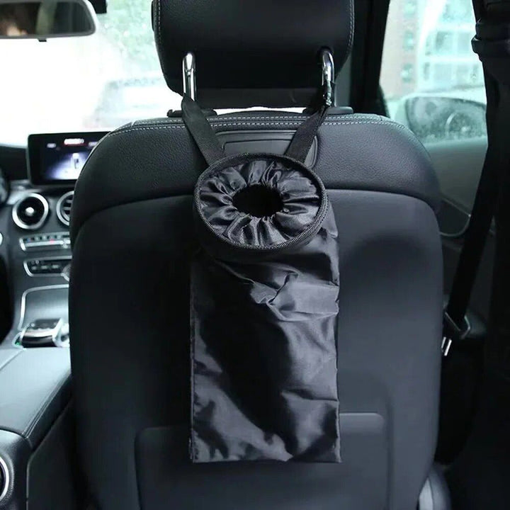 Car Backseat Organizer with Portable Garbage Bag