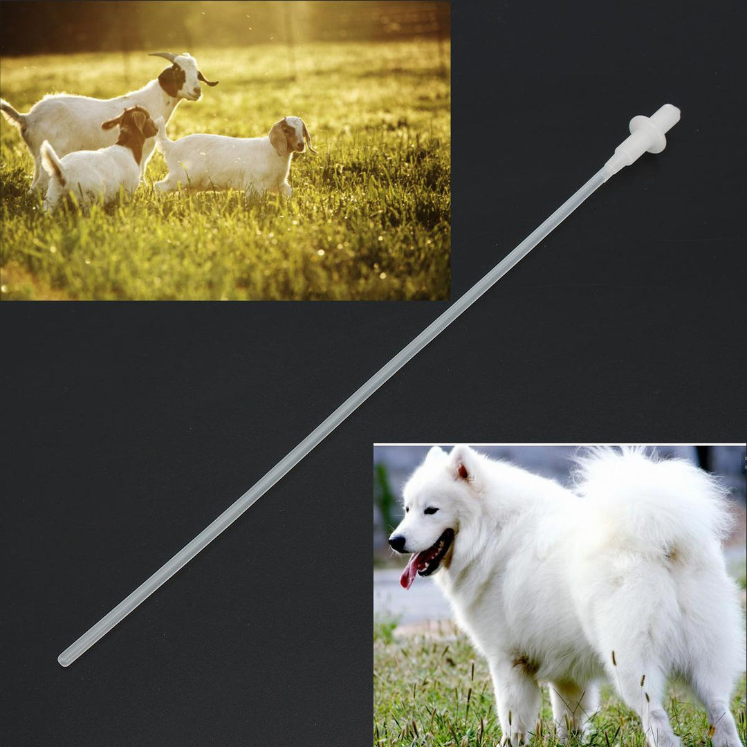 50X Canine Dog Sheep Goat Artificial Insemination Breed Whelp Soft Catheter Plastic Rod