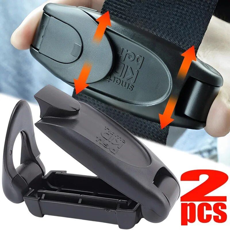 Comfort Car Seat Belt Adjuster Clip ‚Äì Safe & Cozy Ride for Everyone