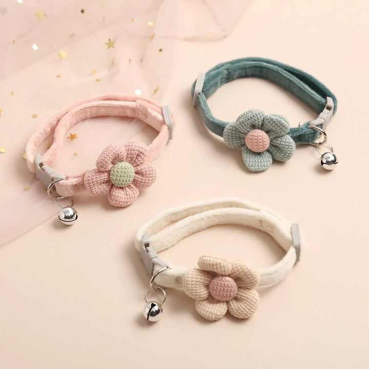 Lovely Cartoon Style Adjustable Collar with Bell