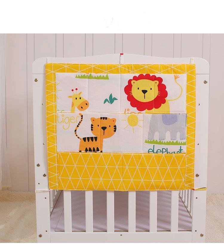 Baby Crib Bedside Hanging Multifunction Storage Bag - MRSLM