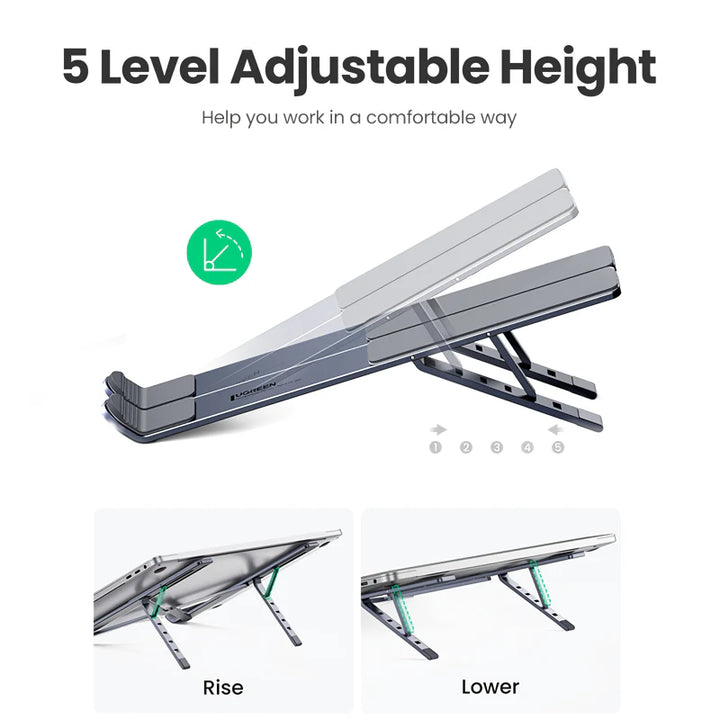 Adjustable & Foldable Aluminum Laptop Stand