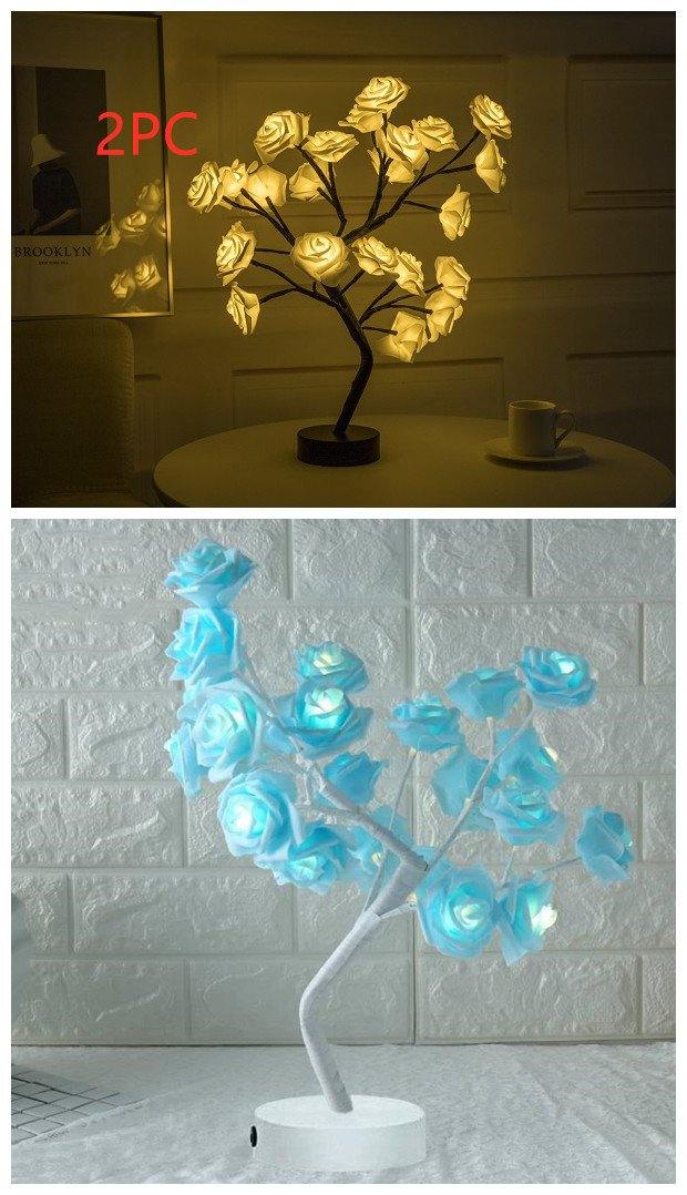 Rose Flower Tree LED Lamp - MRSLM