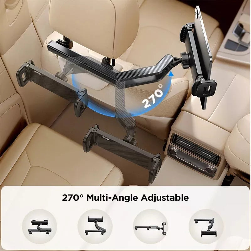 Ultimate Car Backseat Entertainment Tablet Holder with Folding Extension Arm for 4.7-13" Devices