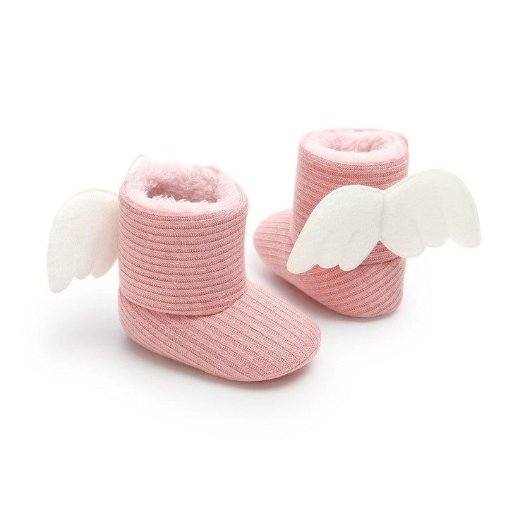 Winter Warm Small Wing High Boots Baby Cotton Boots - MRSLM