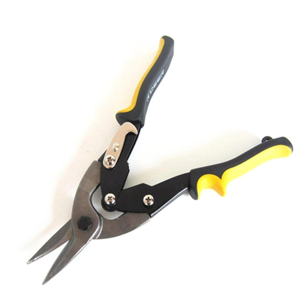 250mm 10inch Steel Straight Aviation Scissor Metal Tin Snip Shear Cutting Hand Tool