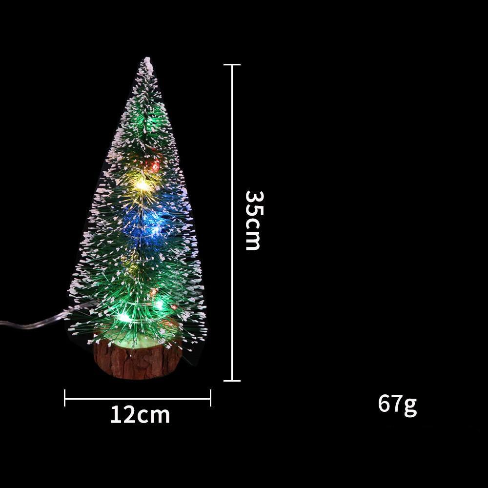 Christmas Decorations LED Lights Mini Christmas Tree - MRSLM