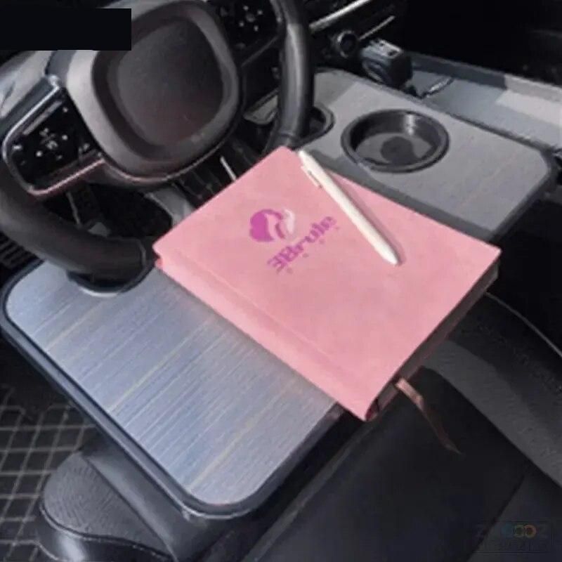 Multi-Functional Car Steering Wheel Desk Tray