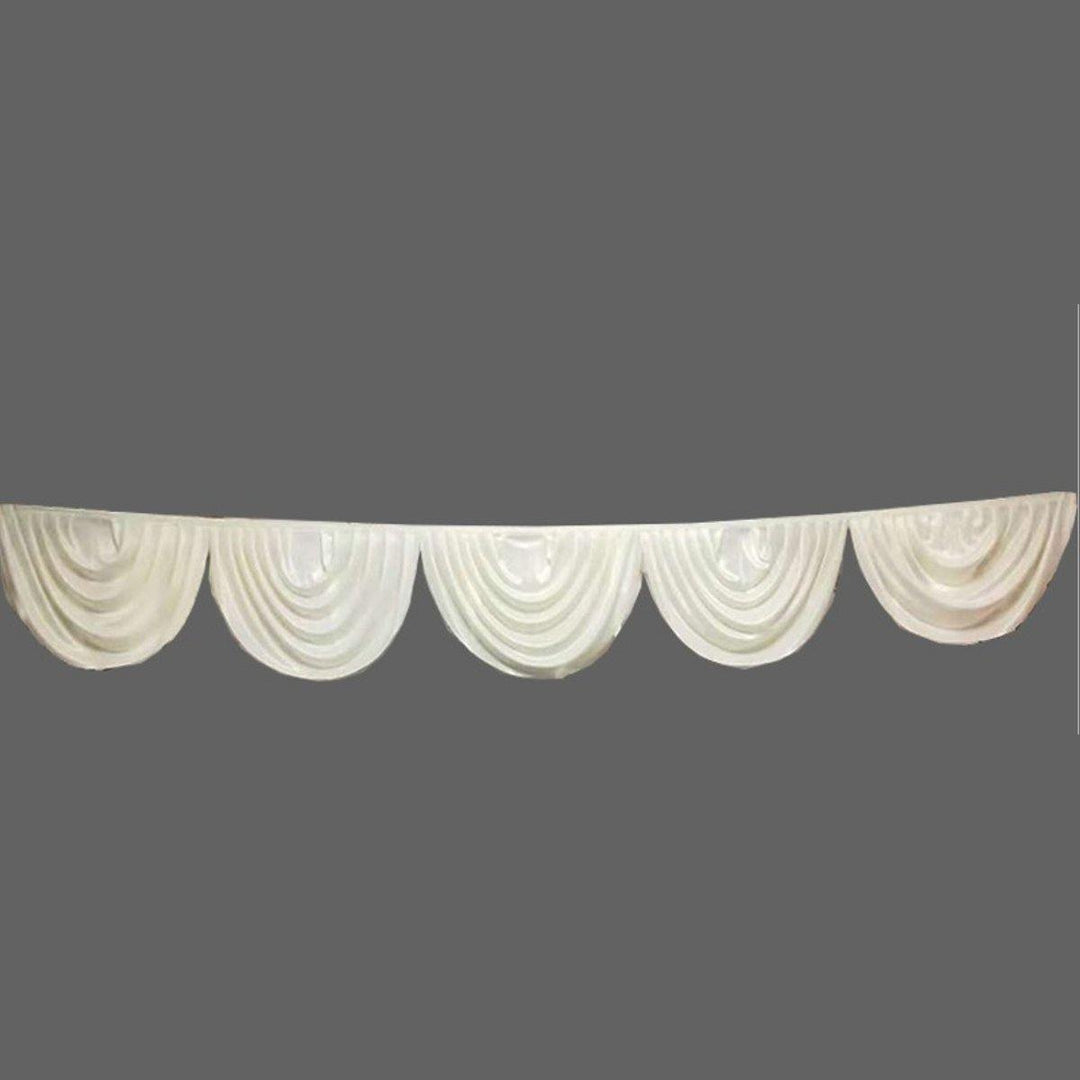 2/3/4M Removable White Wedding Decor Supplies  Weddings Backdrop Photography Curtains