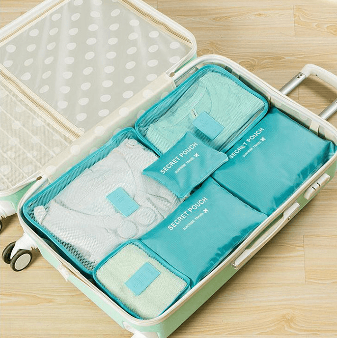 Durable Waterproof Nylon Packing Cube Travel Organizer Bag - MRSLM