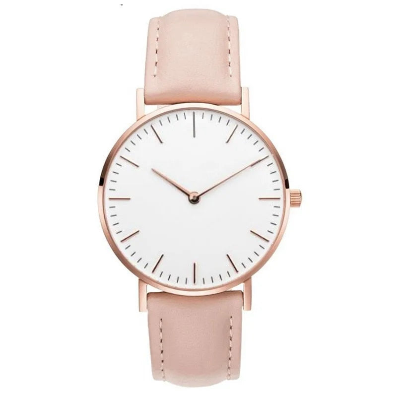 Luxury Rose Gold Women's Bracelet Watch - Elegant Timepiece