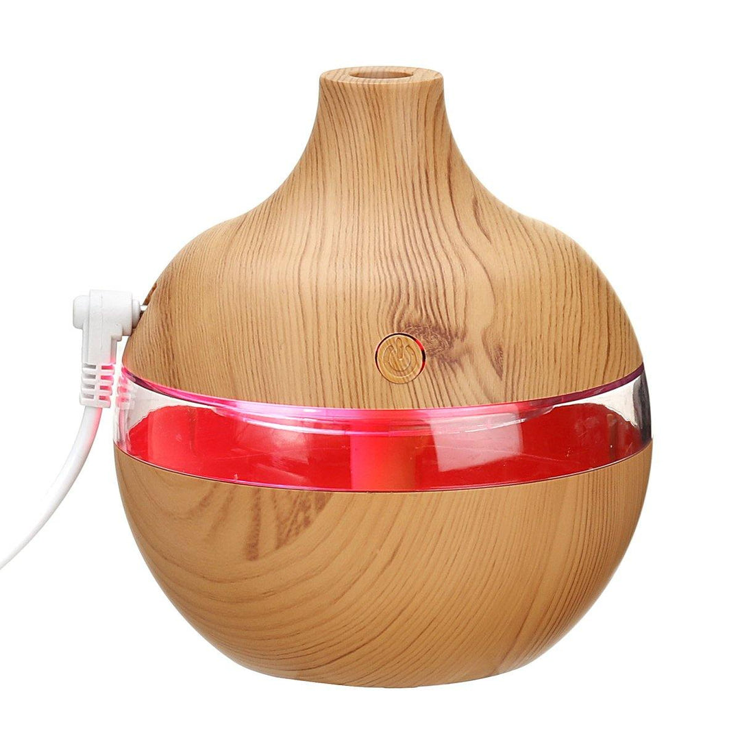 300ml 7 Color Night Lights Essential Oil Diffuser Aromatherapy Cool Mist Humidifier for Office Home Study Yoga Spa Baby USB Charging