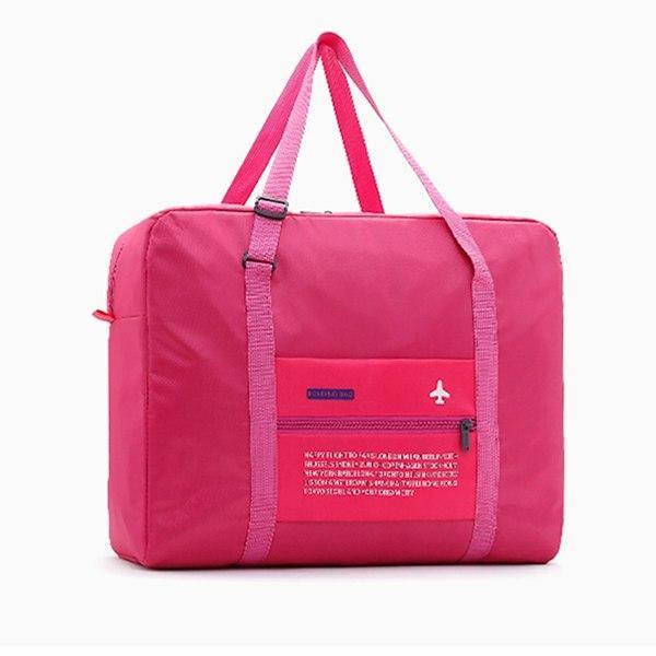 Large Capacity Foldable Travel Bag Nylon Waterproof Gym Duffel Bag Folding Traveling Clothes Storage Organizer - MRSLM