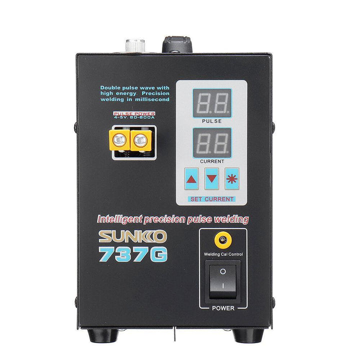 SUNKKO 737G 220V Battery Spot Welder Hand Held Welding Machine with Pulse & Current Display