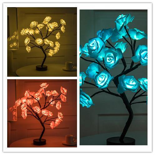 Rose Flower Tree LED Lamp - MRSLM