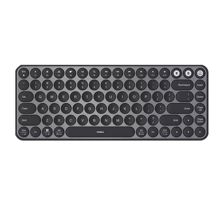 MIIIW MWXKT01 Wireless Dual Mode Keyboard 85 Keys 2.4GHz+bluetooth 4.2 Mini Ultra Slim Keyboard for Computers Laptop PC Smartphone