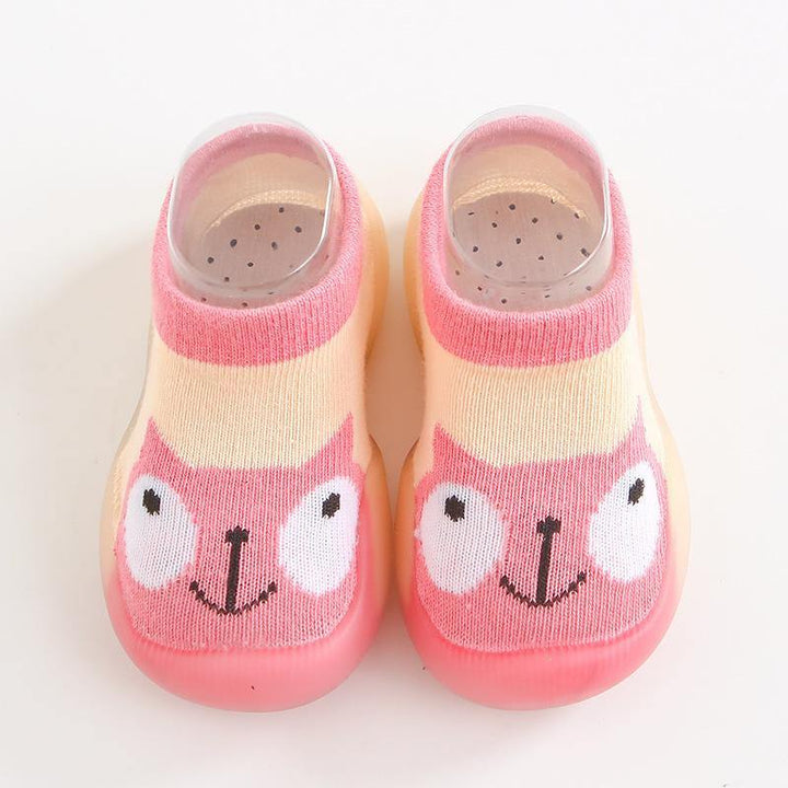 Baby Toddler Socks Girls Toddler Shoes Boys Shoes Non-slip Thickening Shoes Sock Floor Shoes Foot Socks Animal Style - MRSLM