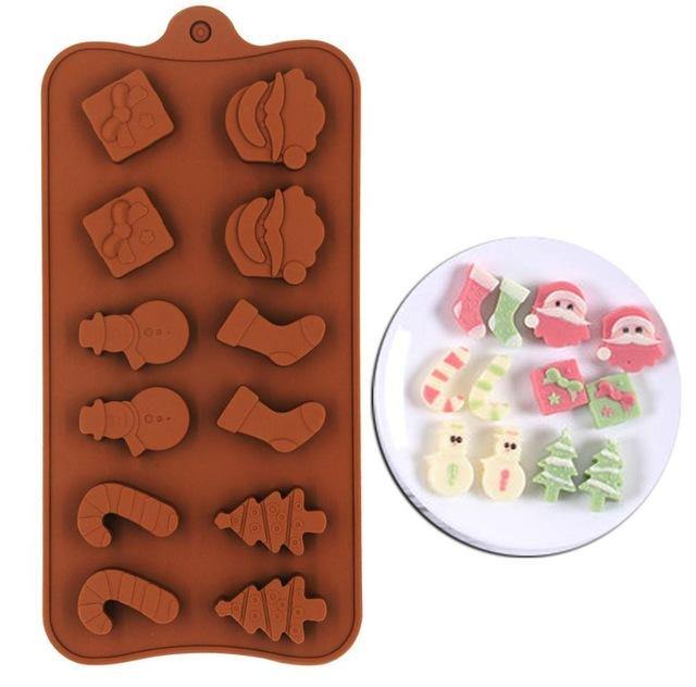 Silicone Chocolate Mold 29 Shapes Chocolate Baking Tools Non-stick Silicone Cake Mold - MRSLM