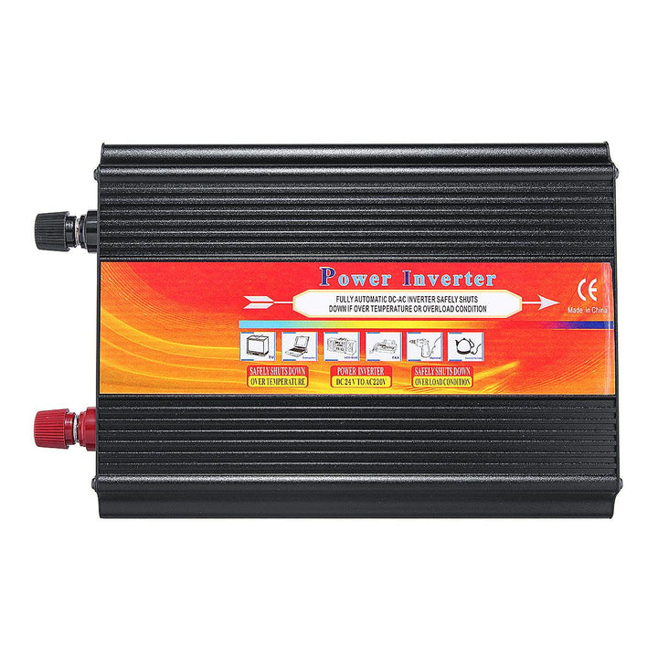 5000W Smart Solar Power Inverter DC 12V/24V to AC 220V/110V Converter Intelligent LCD Display