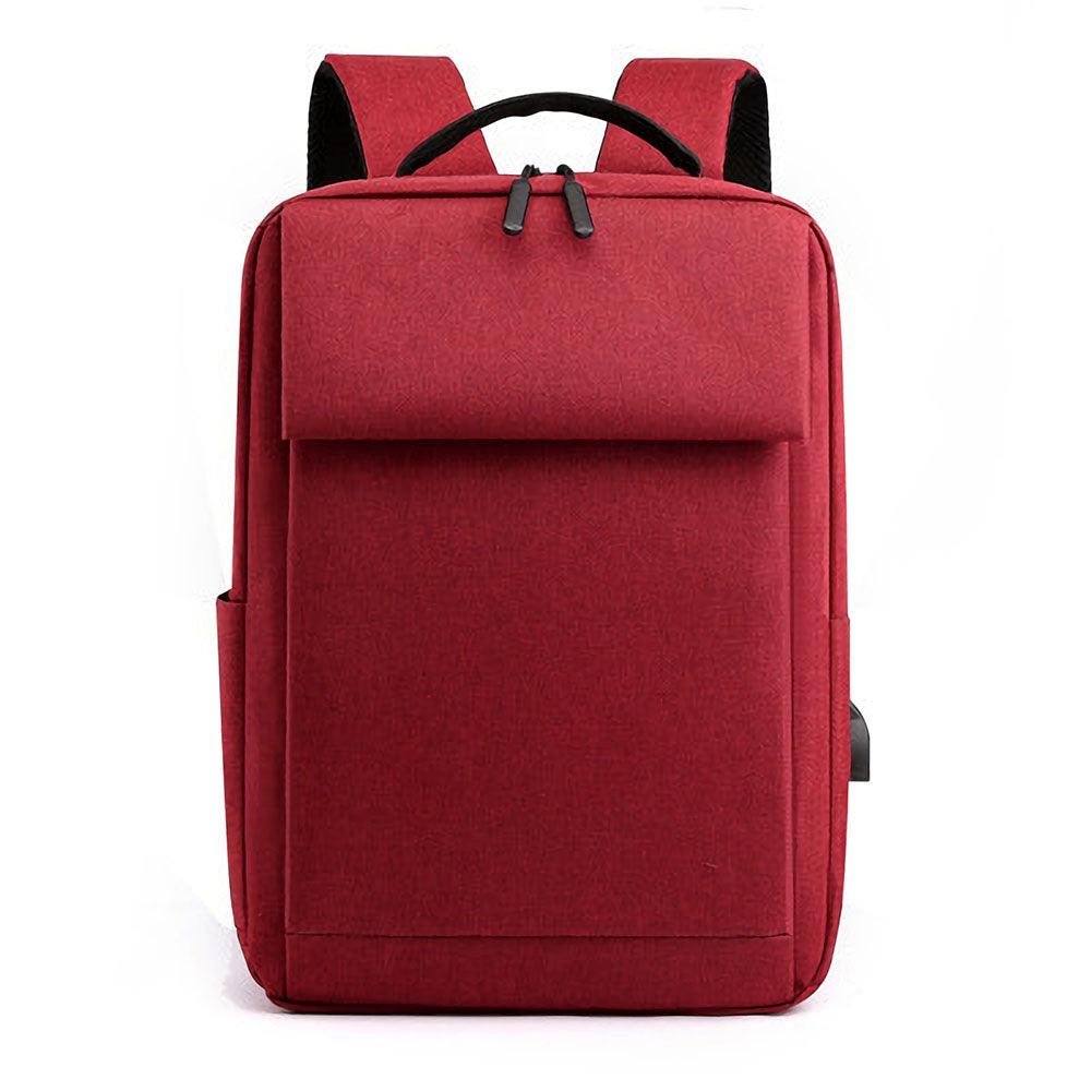 15.6 inch Laptop Bag Backpack with USB Charging Port Multifunction School-Bag Travel-Bag Nylon Water Resistant Casual Daypack