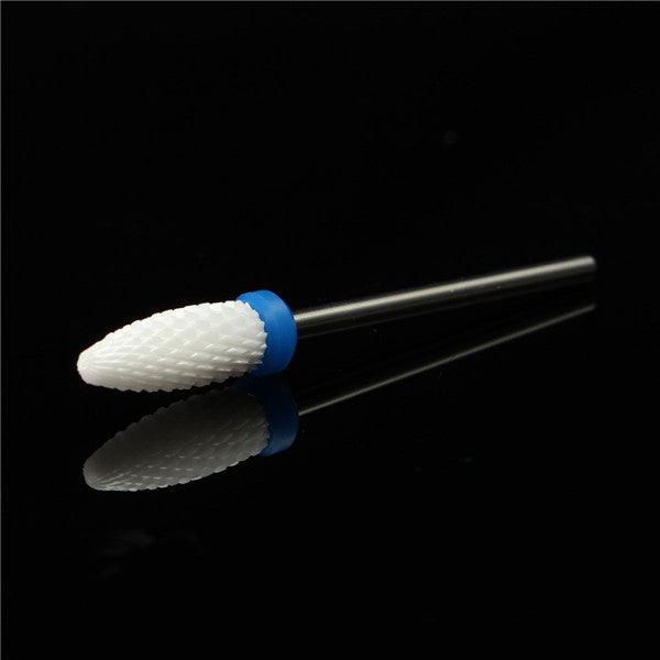 3/32" Ceramic Nail Drill Bit Pedicure Manicure Tool Sanding File Polish Gel Remover